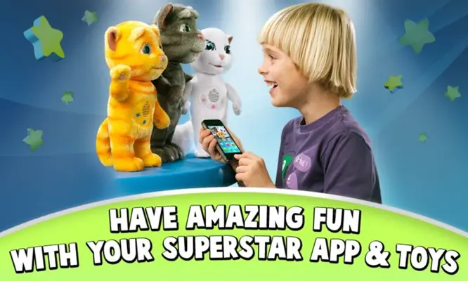 Talking Friends Superstar android App screenshot 3